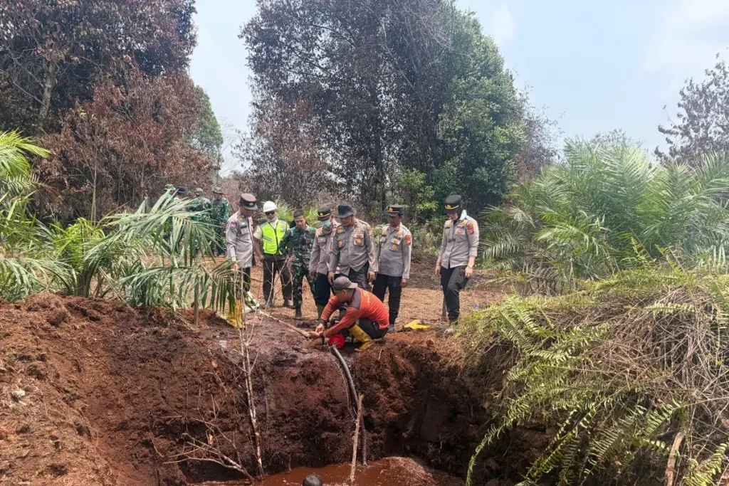 Karhutla 30 Hektare di TN Zamrud Siak Berhasil Dipadamkan, Tim Gabungan Lanjutkan Patroli