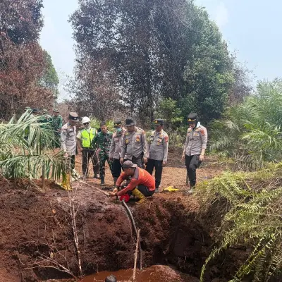 Karhutla 30 Hektare di TN Zamrud Siak Berhasil Dipadamkan, Tim Gabungan Lanjutkan Patroli