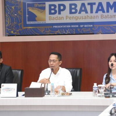 Ketua DPRD Kota Batam Hadiri Rapat Koordinasi Perluasan Wilayah Kerja BP Batam