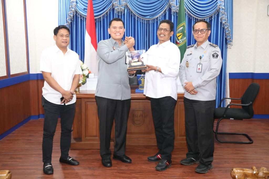 Ketua DPRD Batam Terima Kunjungan Kakanwil Kemenkumham Kepri