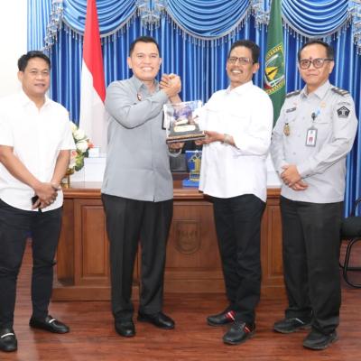 Ketua DPRD Batam Terima Kunjungan Kakanwil Kemenkumham Kepri