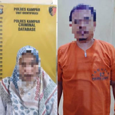 Tipu Donatur Umroh, Pasangan Suami Istri di Kampar Ditangkap Polisi