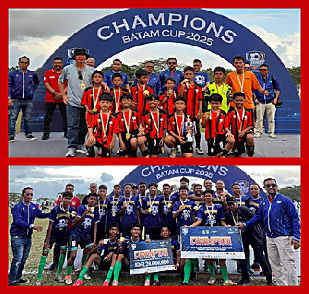 SSB Tunas Jaya Batam Sukses Raih Dua Gelar di Batam Cup International 2025