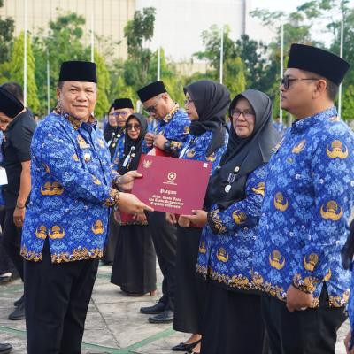 HUT ke-54 Korpri, Plt Gubri SF Hariyanto: Tetap Kompak Jaga Netralitas dan Integritas Bangsa