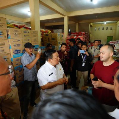 Sidak Pasar Cik Puan, Pemprov Riau Sebut Stok Pangan Jelang Nataru Aman