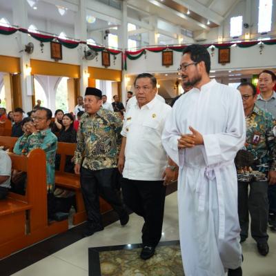 Indonesia Berduka, Plt Gubernur SF Hariyanto Ajak Rayakan Nataru dengan Keprihatinan