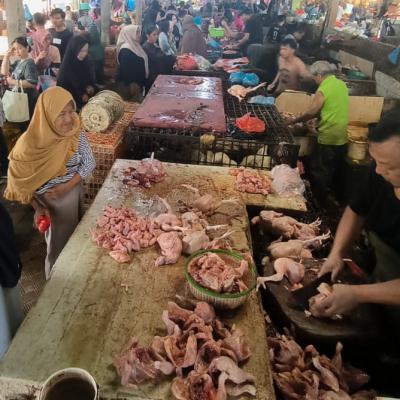 Jelang Idulfitri 1447 H, Harga Daging Sapi dan Ayam di Pekanbaru Merangkak Naik