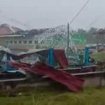 Puting Beliung Porak-porandakan Sekolah dan Rumah Warga di Api-Api