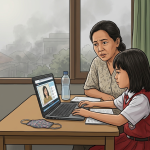 Asap Kembali Memburuk, Pemko Pekanbaru Kembali Berlakukan Pembelajaran Daring