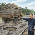 Jalan Rusak akibat Truk Overkapasitas, DPRD Riau Soroti Tambang Galian C di Kampar