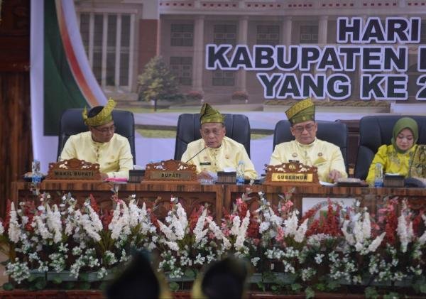 Bupati Bistamam Ungkap Tekanan Fiskal Rohil, Transfer Pusat Susut Rp900 Miliar