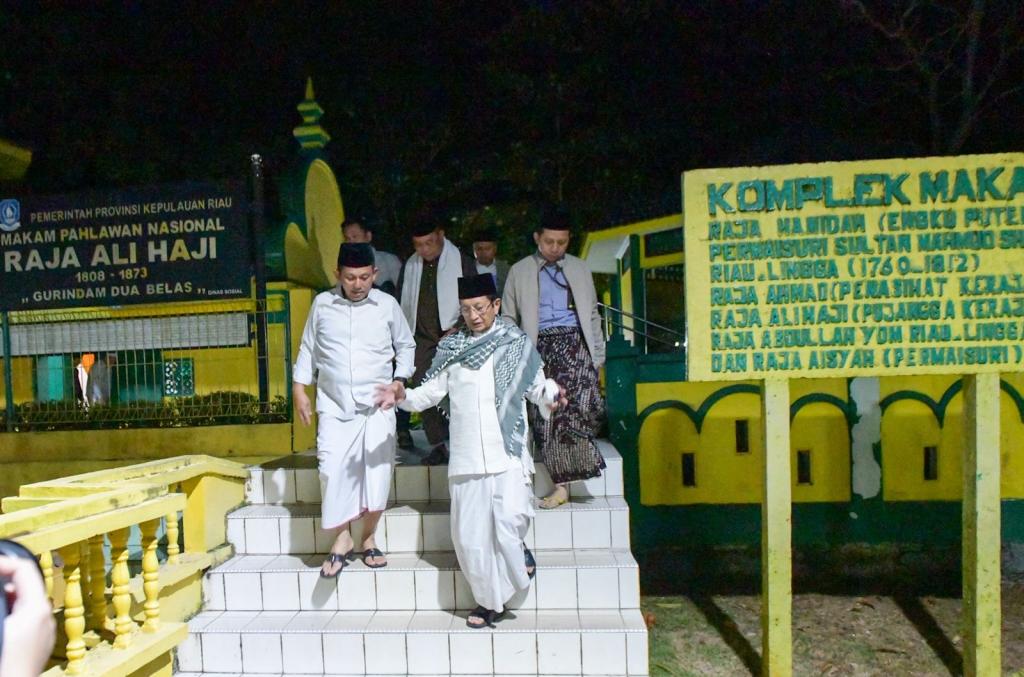 Menag Nasaruddin Umar Kunjungi Pulau Penyengat