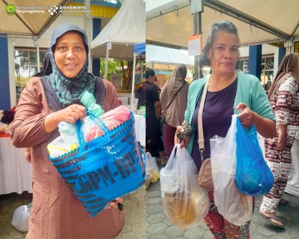 Harga Sembako Lebih Terjangkau, Pasar Murah Pemko Tanjungpinang Diserbu Warga