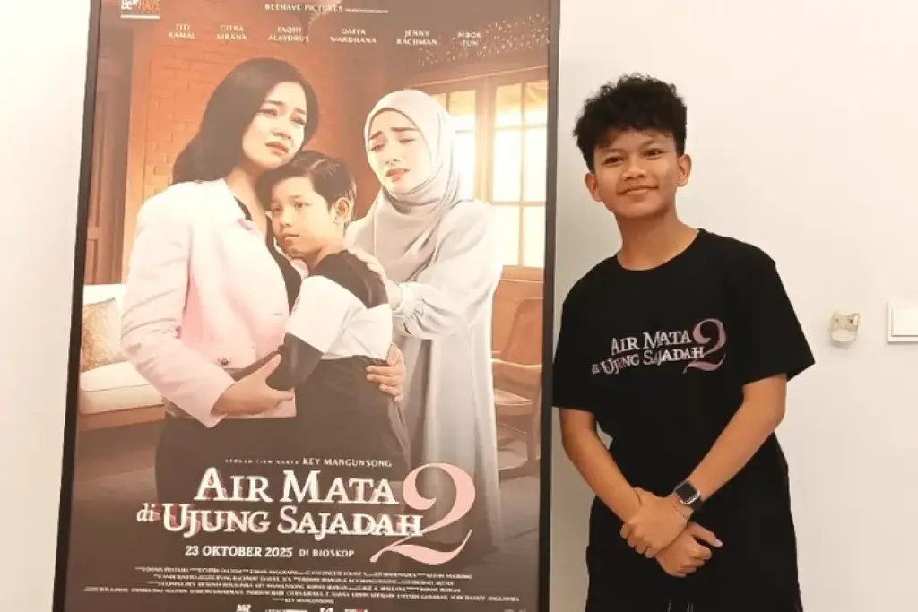 Farel Prayoga Persembahkan Lagu untuk Ibu Kandung Lewat Soundtrack Air Mata di Ujung Sajadah 2