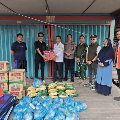 26 Rumah Terbakar, 16 Rusak Diterjang Puting Beliung, Pemkab Inhil Salurkan Bantuan