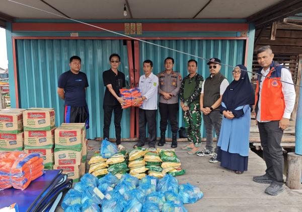 26 Rumah Terbakar, 16 Rusak Diterjang Puting Beliung, Pemkab Inhil Salurkan Bantuan