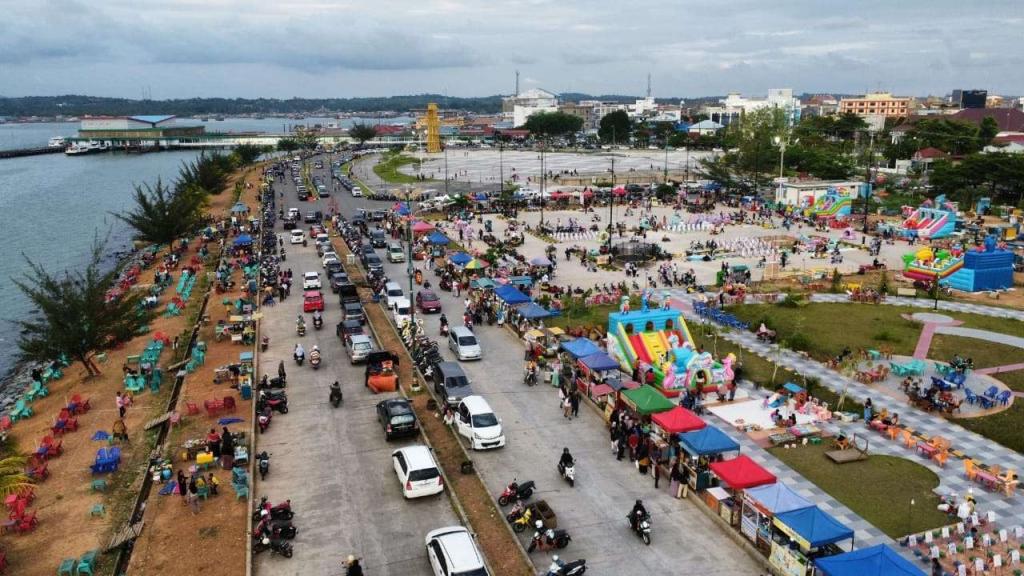 Pemprov Kepri dan Pemko Tanjungpinang Akan Berkolaborasi Tata UMKM di Kawasan Taman Gurindam 12
