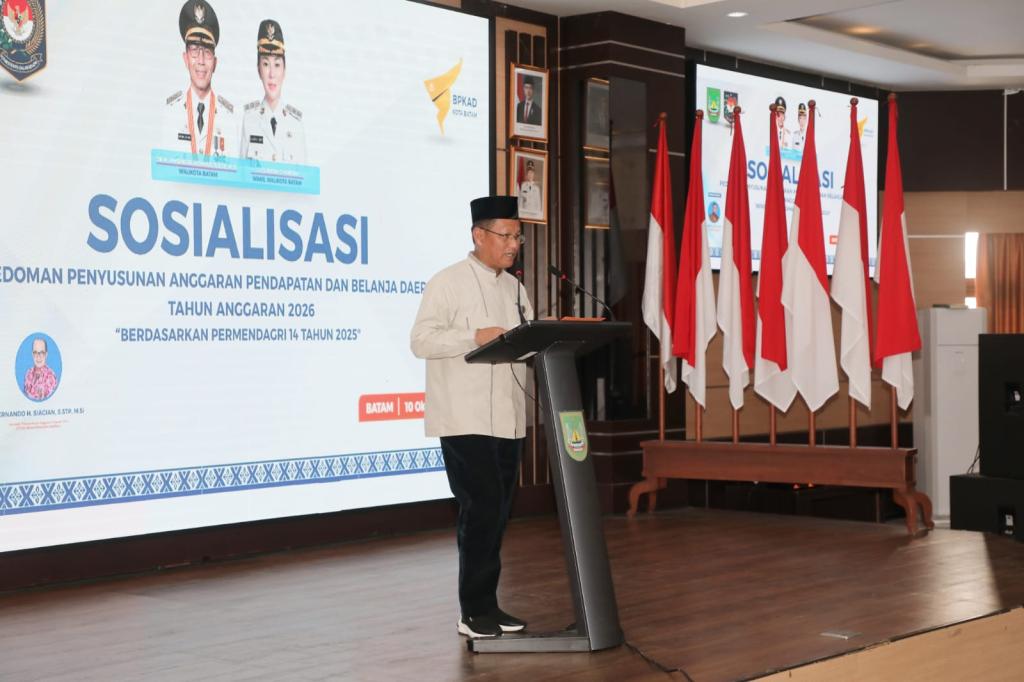 Pemko Batam Gelar Sosialisasi Pedoman Penyusunan APBD 2026