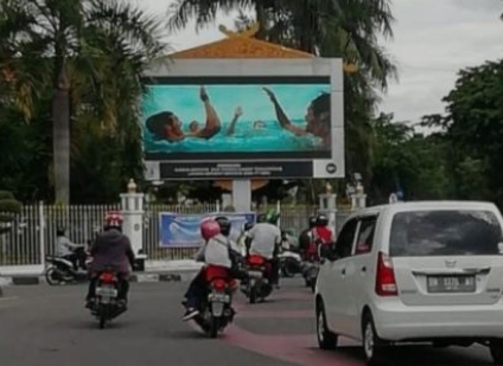 Jalan Sudirman Pekanbaru Disiapkan Jadi Green Zone, Videotron Gantikan Tiang Reklame