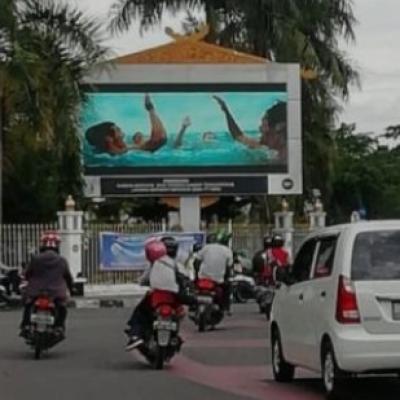 Jalan Sudirman Pekanbaru Disiapkan Jadi Green Zone, Videotron Gantikan Tiang Reklame