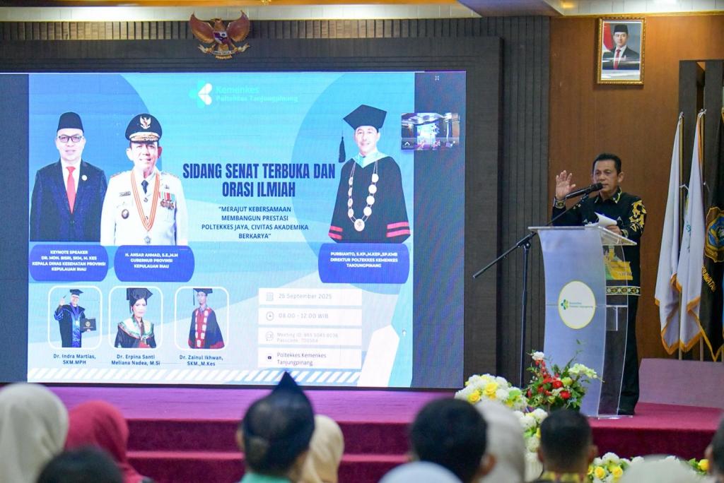 Gubernur Ansar Tekankan Pentingnya Pendidikan Kesehatan Untuk Tingkatkan Kualitas SDM