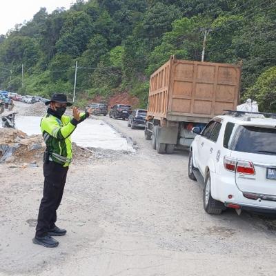 Lonjakan Arus Kendaraan Riau-Sumbar, Polres Kampar Identifikasi Titik Rawan Macet