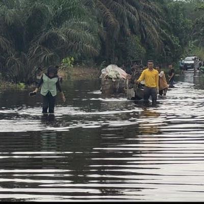 Banjir Masih Melanda 3 Kabupaten di Riau, Ribuan Warga Mengungsi