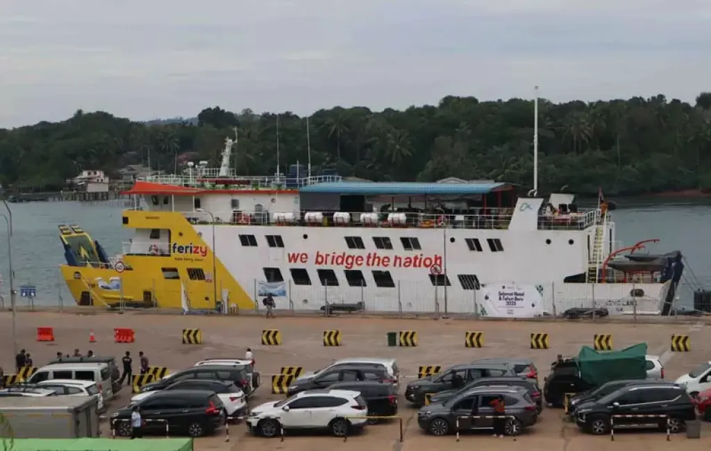 Arus Mudik Lebaran 2025 di Pelabuhan Telaga Punggur Batam Lancar Berkat Sistem Buffer Zone