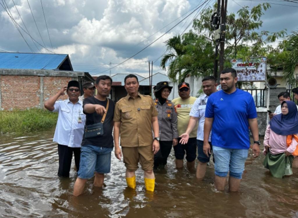 Ratusan KK di Limapuluh dan Payung Sekaki Terdampak Banjir, Pemko Pekanbaru Siapkan Dapur Umum