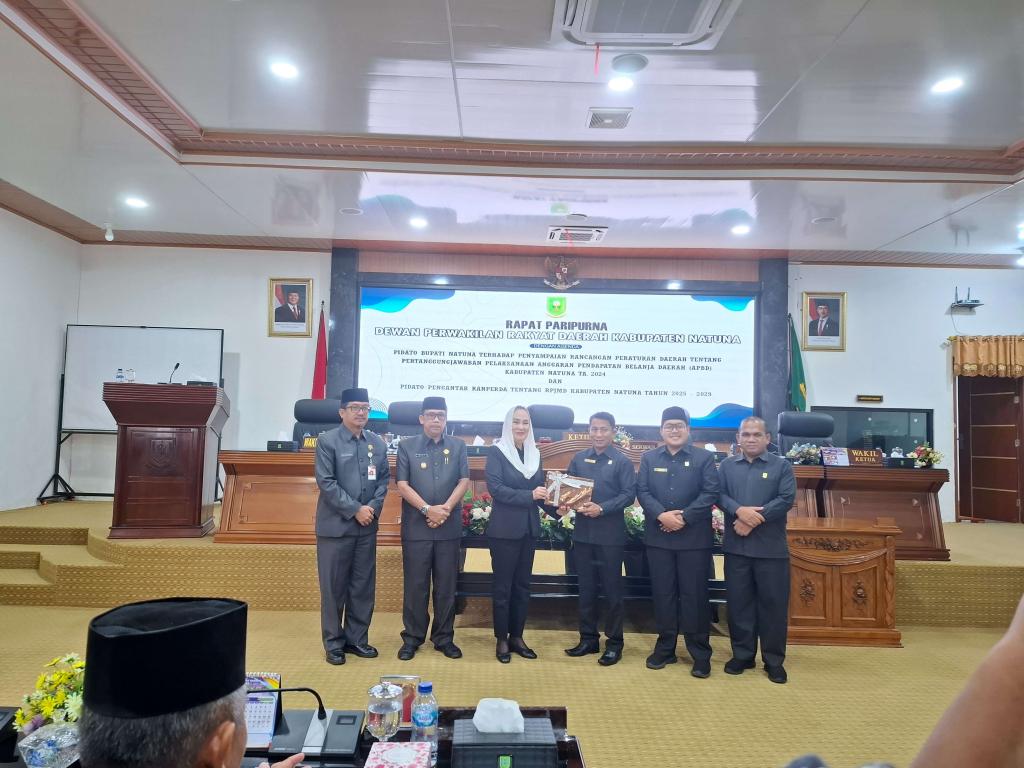 DPRD Natuna Gelar Paripurna Bahas Ranperda dan RPJMD