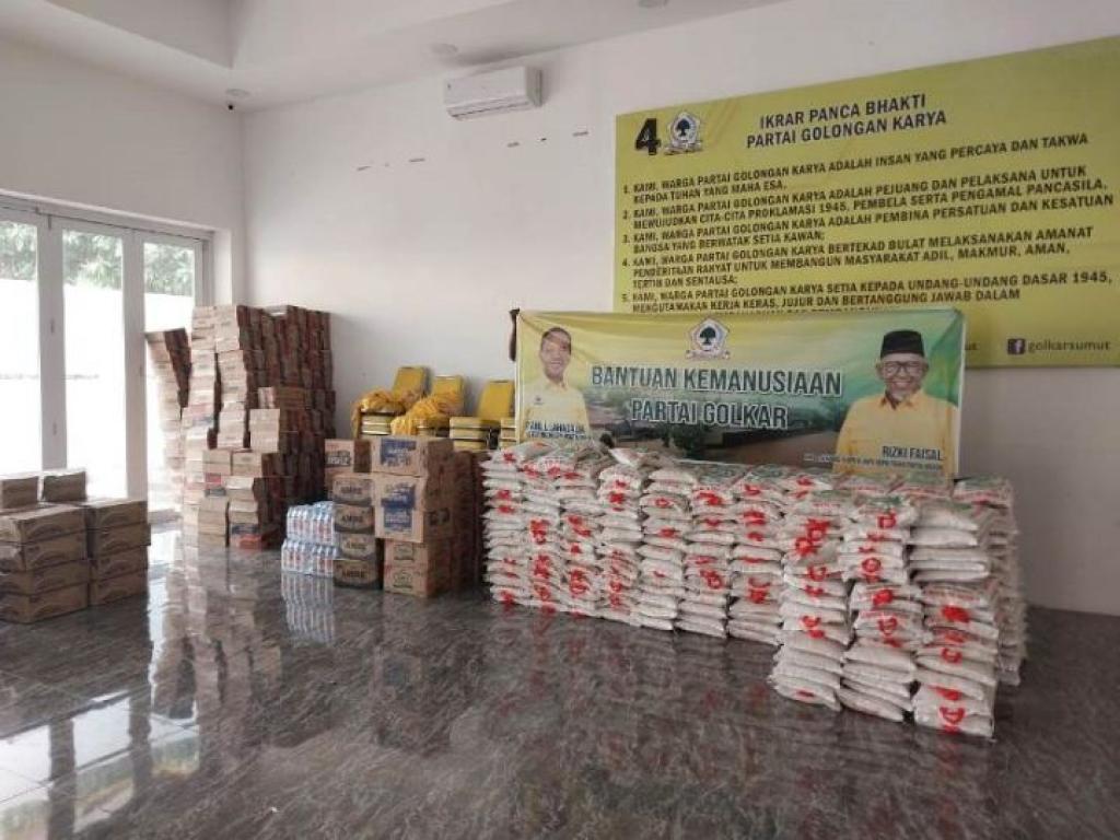 Rizki Faisal Gerak Cepat: Legislator Golkar Kirim Bantuan Besar ke Aceh, Sumut, dan Sumbar untuk Korban Bencana