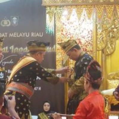 LAMR Sebut Anugerah Ingatan Budi Kepada Kapolri, Wujud Penghormatan dalam Tradisi Melayu