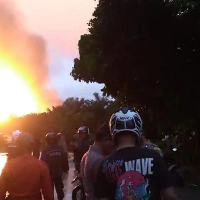 Kebocoran Pipa Gas PT TGI di Inhil, Polisi Periksa Lima Saksi