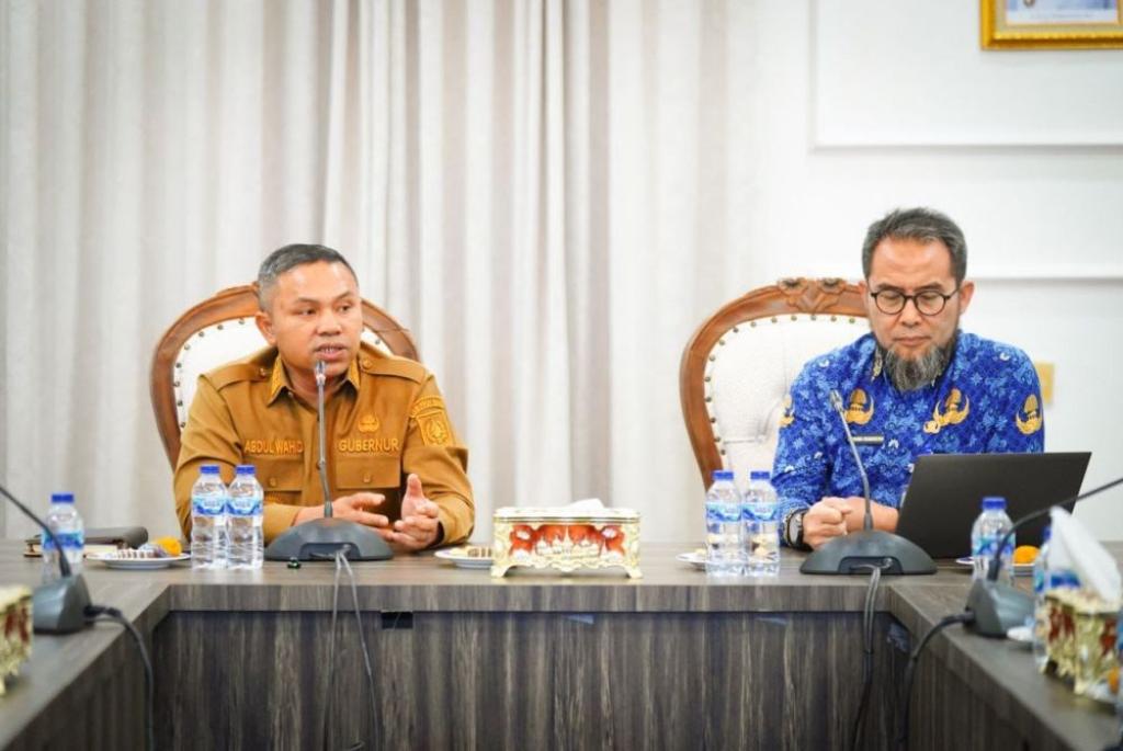 Bahas RPJMD Riau 2025–2029, Gubri Abdul Wahid Ungkap Optimisme Pembangunan Riau Dapat Berjalan