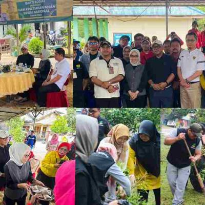 Pemko Tanjungpinang Gelar Bakti Sosial HKSN 2024 di Kampung Biram Dewa