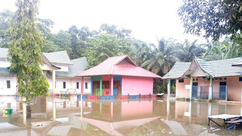 Banjir Riau Mulai Surut, BPBD Pastikan Tidak Ada Lagi Pengungsi