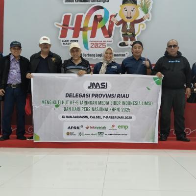 Delegasi Riau Tiba di Banjarmasin, Plt. Ketua PWI Dheni Kurnia: Tuan Rumah HPN 2025 Kalsel Luar Biasa
