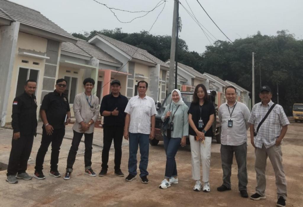 Tim PWI Tinjau Lokasi Rumah Subsidi Wartawan,  Hendry CH Bangun Apresiasi Komitmen Pemerintah