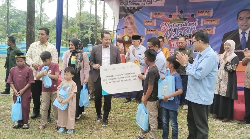 Rangkaian Kegiatan Silaturahmi Akbar IKA Unri Dibuka Secara Resmi