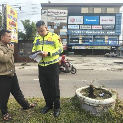 Mahasiswa Tewas Usai Tabrak Pembatas Jalan di H.R Soebrantas Pekanbaru