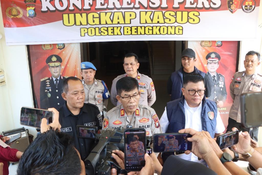 Polsek Bengkong Amankan Dua Pelaku Pencurian Motor yang Viral di Medsos