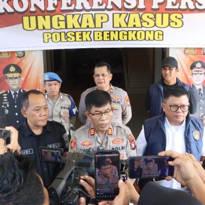 Polsek Bengkong Amankan Dua Pelaku Pencurian Motor yang Viral di Medsos