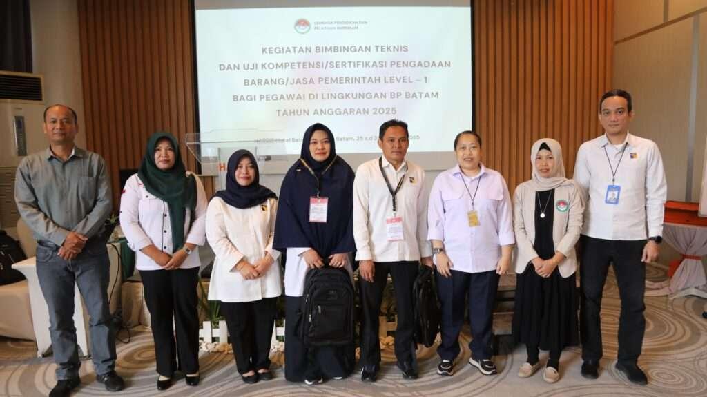 BP Batam Gelar Bimtek Uji Kompetensi dan Sertifikasi Pengadaan Barang Jasa