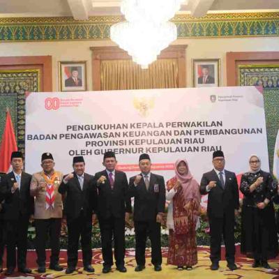Gubernur Kepri Kukuhkan Mudzakir sebagai Kepala BPKP
