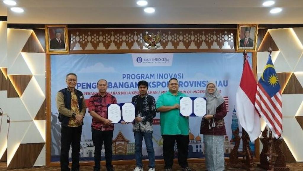 Jalin Kerjasama dengan Malaysia, BI Riau Dukung UMKM Rambah Pasar Ekspor