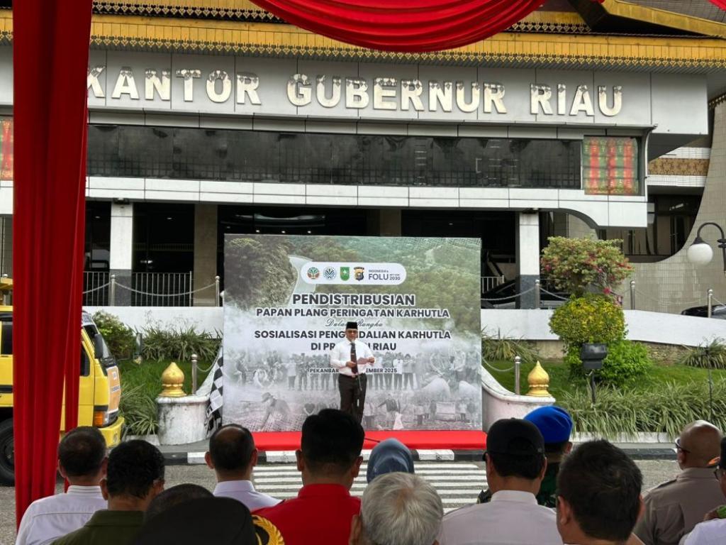 Pemprov Riau Pasang 242 Papan Peringatan di Daerah Rawan Karhutla