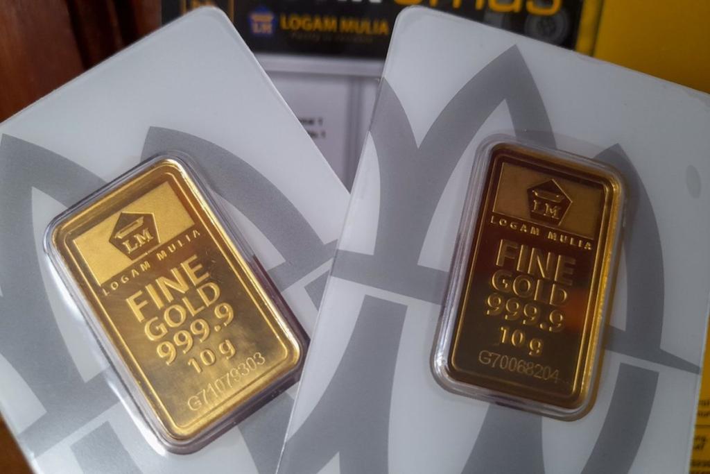 Harga Emas Antam di Pegadaian Pekanbaru Turun Hari ini