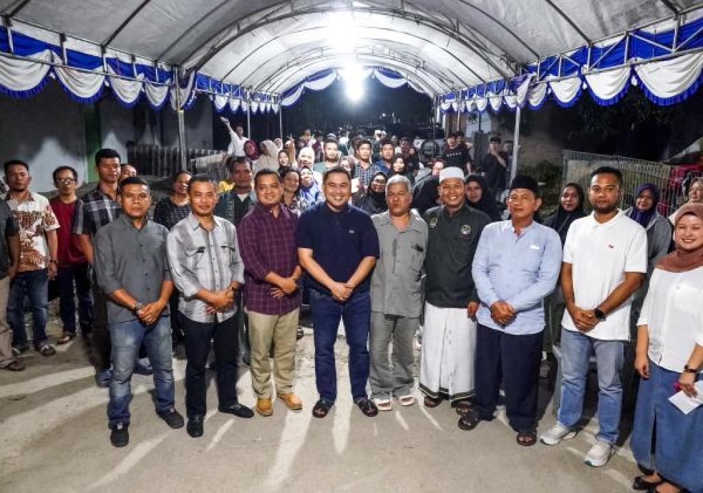 RIVAL PRIBADI, S.H. SERAP ASPIRASI MASYARAKAT DI PERUMAHAN ANGKASA MARINA TANJUNG RIAU