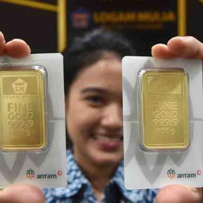 Harga Emas Antam Melonjak Rp20.000 per Gram di Hari Kedua Lebaran 2025