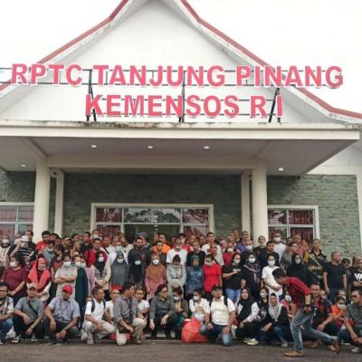 150 Pekerja Migran Nonprosedural Dipulangkan dari Malaysia ke Tanjungpinang